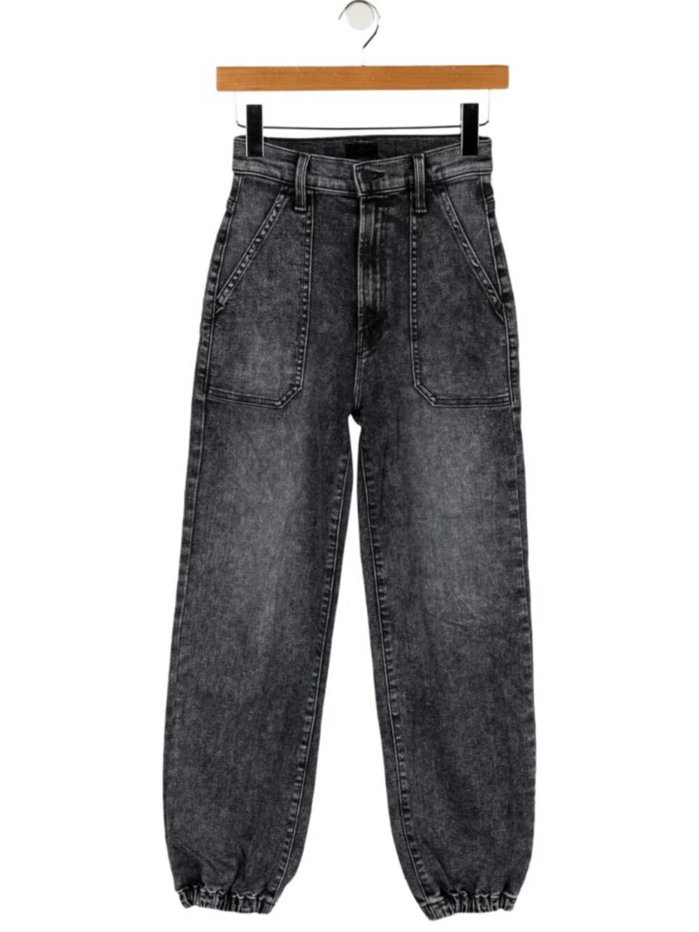 Mother High-Rise Straight Leg Jeans